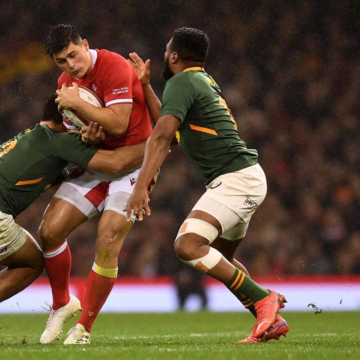 Springboks' performance and key moments in the Wales match