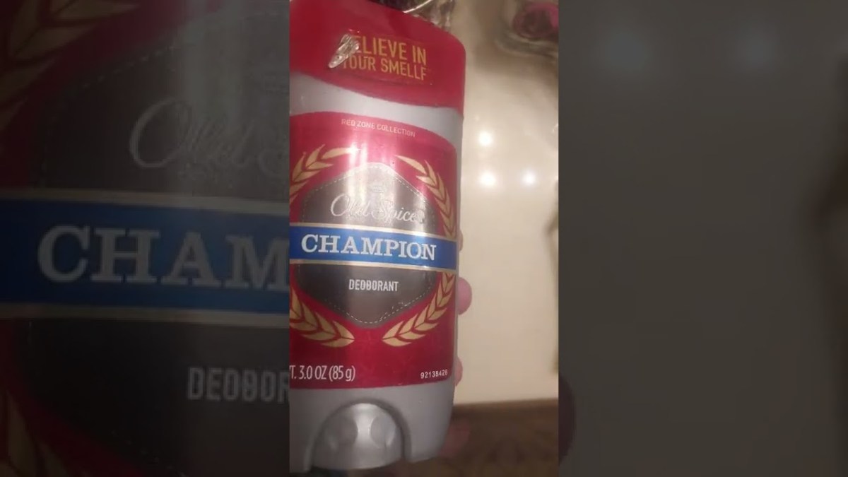 Axe deodorant aluminum paraben