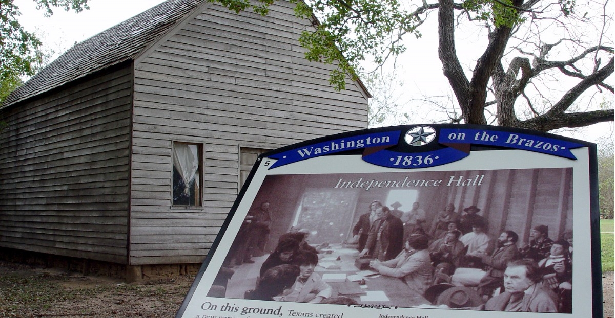 Brazos washington historic site state visit website