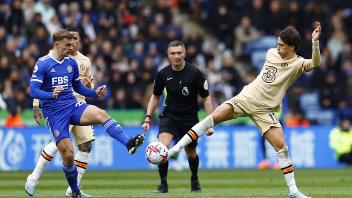 Leicester hazard kasper rounds schmeichel skysports