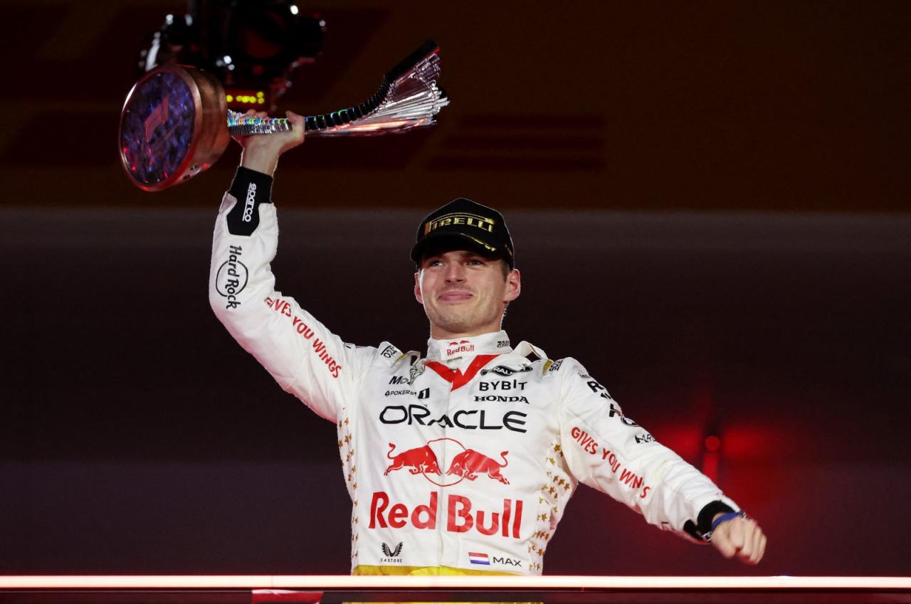 Verstappen secures fourth world championship in Las Vegas