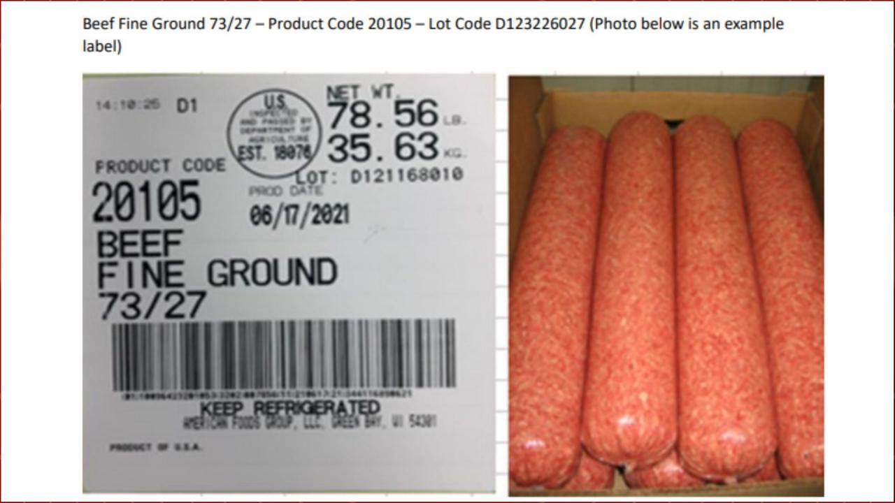 Beef recalled coli contamination lbs potential due over mdt jun pm updated posted