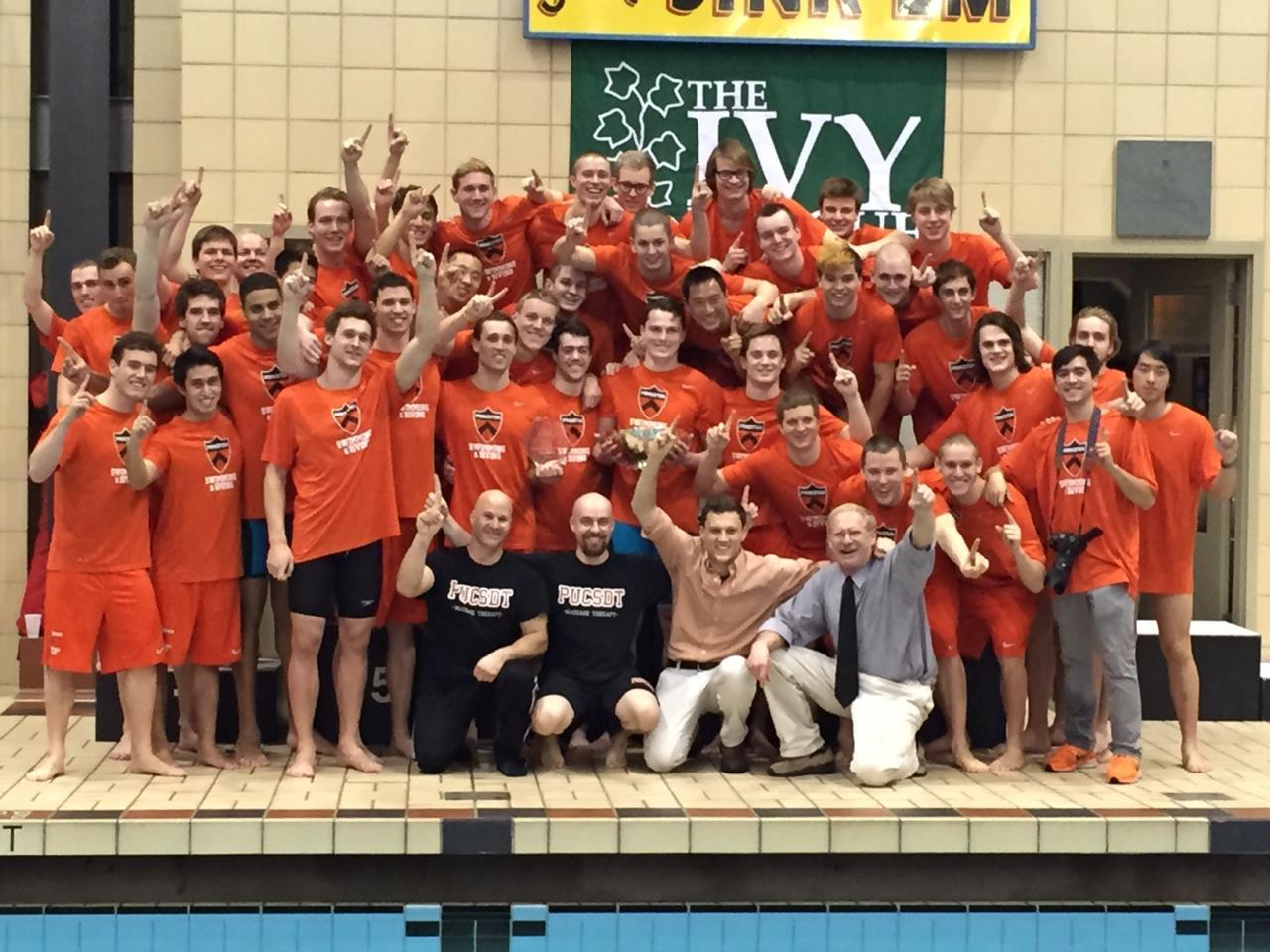 Princeton schedule diving swimming