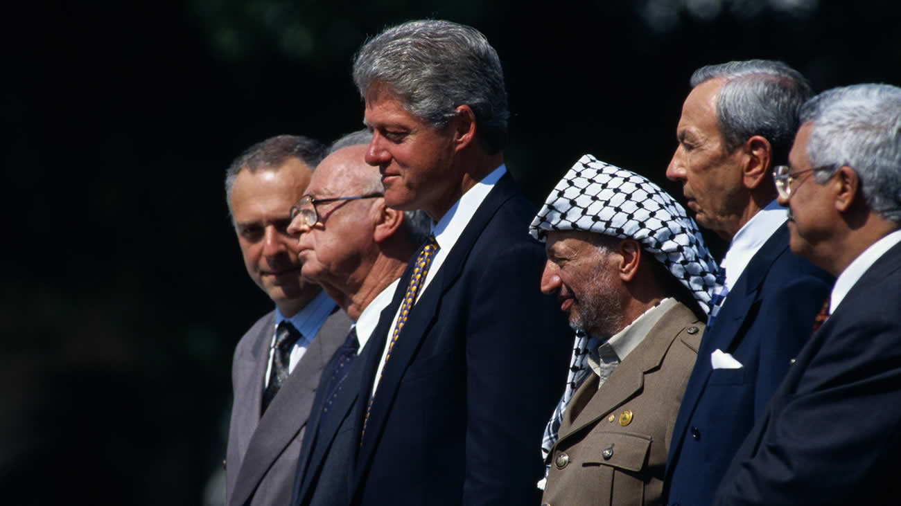 1995 clinton bill speech oslo ceremony signing delivered washington september americanrhetoric speeches