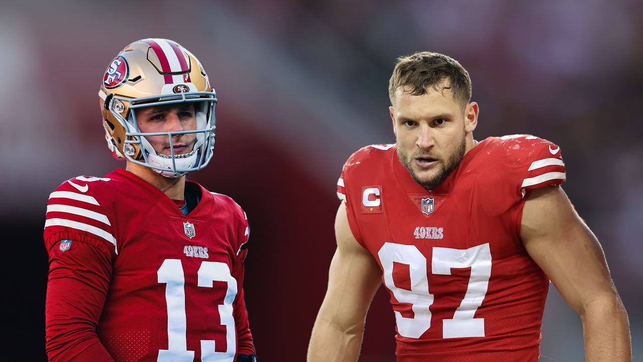 Brock Purdy and Nick Bosa's recovery timelines and potential return dates
